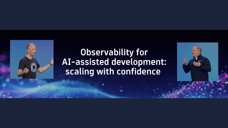 Slideshow of Dynatrace Perform presentation